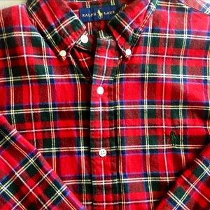 Polo Ralph Lauren Plaid Button Down Medium